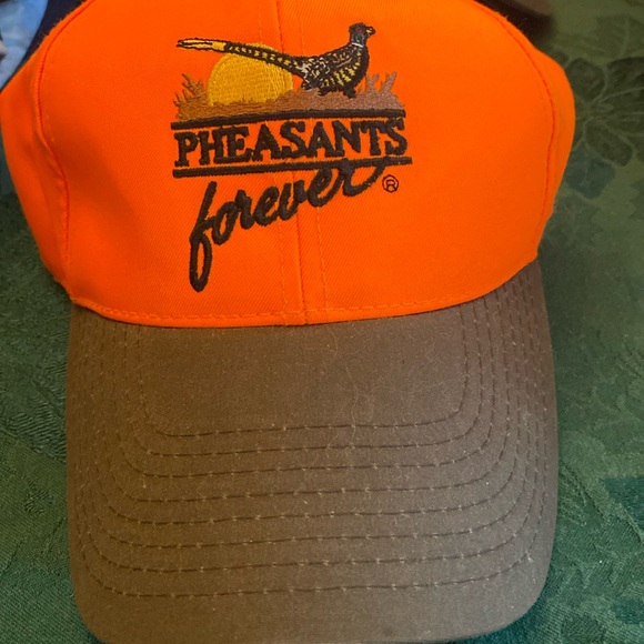 Hunters Ball Cap. Adjustable back Used. Orange - Picture 1 of 5